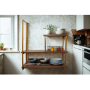 Ver imagem 4 de Nicho TRIPLO metalon 120X20 PRETO/DOURADO METALICO 03