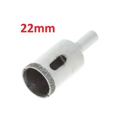 Brocas para Vidro Diamantada 22mm Serra Copo Artesanato - 2