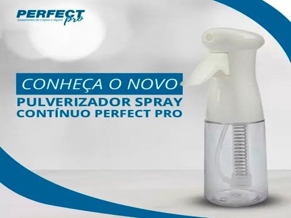 Borrifador Pulverizador Spray Contínuo 200ml Perfect - 2