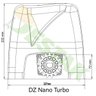 Kit Motor Rossi Dz Nano Turbo 4M Crem 2 Control 110V 600kg - 3