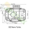 Kit Motor Rossi Dz Nano Turbo 4M Crem 2 Control 110V 600kg - 8
