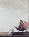 Ver imagem 4 de Papel de Parede Poet Chart 5 Luxo Folhas Off White