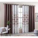 Ver imagem 1 de Cortina Linha Combinada 300x250cm Tunes Casa D’oro Sultan