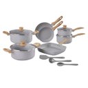 Ver imagem 1 de Jogo de Panelas 10pçs Ceramic Life Eays Cinza Brinox