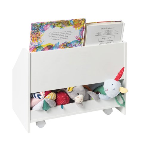 Expositor de Livros Infantil Chloe 100% Mdf (crianças) Woodcore