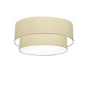 Ver imagem 1 de Plafon para Sala de Jantar Cilíndrico Sj-3017 Cúpula Cor Algodão Crú