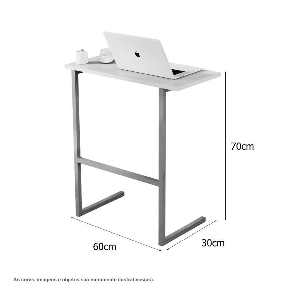 Mesa para Notebook Thor Nature e Cinza Sal Movelaria - 2