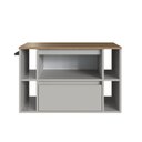 Ver imagem 7 de Gabinete de Banheiro com 1 Porta 1 Gaveta Toalheiro 80cm Suspenso Multimóveis Crpro-BAL017 Mel/