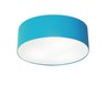 Plafon para Sala Cilíndrico Sl-3046 Cúpula Cor Azul Turqueza - 1