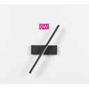 Ver imagem 4 de Arandela Slim Linear 1 Perfil Alumínio e Acrílico para Fita Led Canopla Retangular - Diagonal