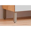 Ver imagem 4 de Cozinha Compacta Kit Concord C/ 8 Portas e 2 Gavetas 200x206cm Amendoa/off White - Ronipa