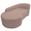 Ver mais imagens de Kit Divã Recamier Orgânico França 160cm Lado Esquerdo e Poltrona Amore Linho