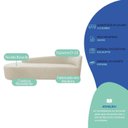 Ver imagem 5 de Recamier Curvo Orgânico 160cm 2 Lugares Lado Esquerdo para Sala de Estar Bouclé Paris