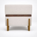 Ver imagem 2 de Puff Recamier Kodama 200 Cm para Sala Quarto Pé de Cama Hall de Entrada Bouclé Premium Luxo