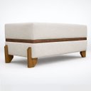 Ver imagem 3 de Puff Recamier Kodama 200 Cm para Sala Quarto Pé de Cama Hall de Entrada Bouclé Premium Luxo