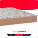 Ver imagem 4 de Cama Box Baú Casal + Colchão D33 One Face - Suede Bege