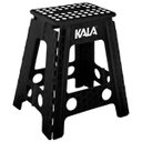 Ver imagem 1 de Banquinho Banqueta Dobrável Multiuso 45cm Kala Preto