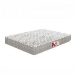 Colchão Casal Prorelax Turquesa D33 138X188X14 Cinza e Branco  - 1