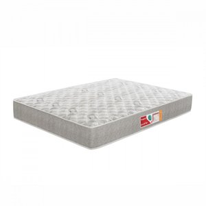 Colchão Casal Prorelax Turquesa D33 138X188X14 Cinza e Branco 