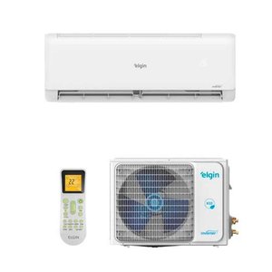 Ar Condicionado Split Hi Wall Eco Ii Wi-fi Inverter Elgin 12.000 Btus R-32 Quente e Frio 220v