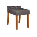 Ver mais imagens de Conjunto: Mesa Sala Jantar Hera C/ Tampo Madeirado C/ Vidro Reto 120x90cm e 4 Cadeiras Julia Freijo/