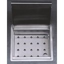 Ver imagem 1 de Porta Esponja/sabão de Embutir na Bancada Cozinha Profissional em Aço Inox Escovado Cozix