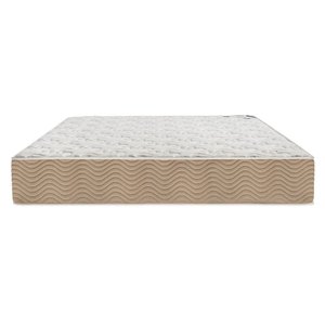 Colchão Molas Super King Suede Cor Café com Leite(1.93x2.03)