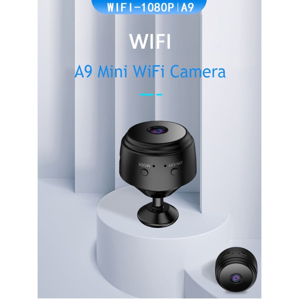 Mini Câmera A9 Wifi C/ Sensor e Visão Noturna - 3