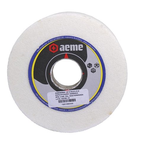 Rebolo Vitrificado Retifica Copo 5x2.1/2x1.1/4 Aa60k6v2 (127x63.5x31.75)