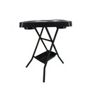 Ver imagem 2 de Mesinha Petisqueira Multiuso Dobrável Desmontavel Portátil Bandeja Churrasco Bar Piscina Área Lazer