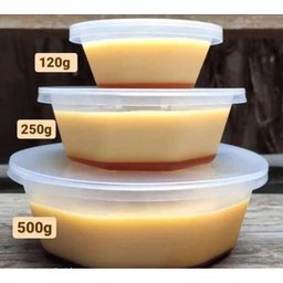 Forma de Pudim Plástico Grande C/ Tampa 500ml - 30 Unidades - 3