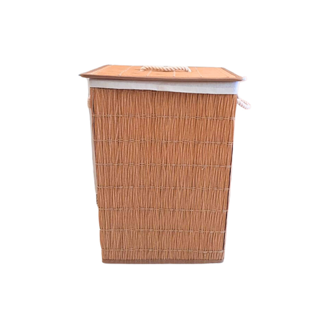 Cesto Ecobambu com Tampa Mimo Bh23451