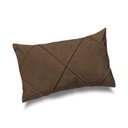 Ver imagem 1 de Porta Travesseiro Unitário em Veludo Drapeado Várias Cores Cor:marrom Camurça