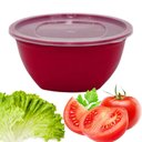 Ver imagem 4 de Saladeira Pote Redonda Grande 3,5l com Tampa - Praticidade e Versatilidade na Sua Cozinha - Panami