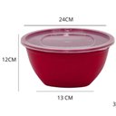 Ver imagem 3 de Saladeira Pote Redonda Grande 3,5l com Tampa - Praticidade e Versatilidade na Sua Cozinha - Panami