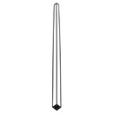 Ver imagem 6 de Kit 16 Pés de Metal 90 CM Hairpin Legs Aparador e Mesa de Canto Preto