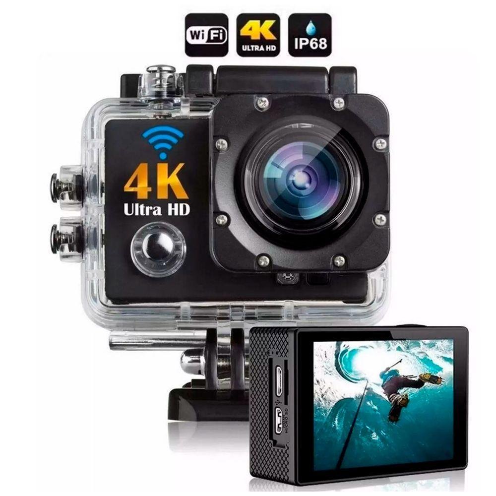 Go Cam Vídeo Action Ação Wifi 4k Sports Cam Ultra Hd Dv 30m