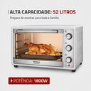 Ver imagem 2 de Forno Elétrico 52l Grand Family Ii Mondial Branco/inox Fr-52-w 60hz 220v