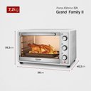 Ver imagem 3 de Forno Elétrico 52l Grand Family Ii Mondial Branco/inox Fr-52-w 60hz 220v