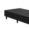 Cama Box Solteiro 88 Preto Suede - Santo Box - 3
