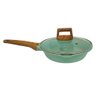 Frigideira Antiaderente com Tampa Verde Cazaro 22 Cm - 1