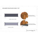 Ver mais imagens de Pivot para porta - Escovado - 380 KG