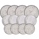 Ver imagem 2 de Jogo de Pratos Tramontina Floralis em Porcelana Decorada 12 Peças 96589041