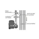 Ver imagem 5 de Kit motor portão eletrônico basculante Potenza Predial 1/3 Hp Analógico(POP) PPA - Voltagem 220V
