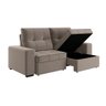 Sofá 4 Lugares Dublin Retrátil 230 cm Linoforte - 1