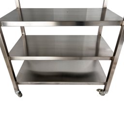 Carro de Transporte Universal Inox 4 Planos Liso Nortinox - 6