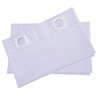 Cortina Janela de Vidro Moderna 2,20x1,30M Blackout Branca - 4