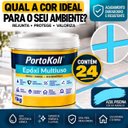 Ver imagem 4 de Kit 24 Rejunte Multiuso Epóxi Azul Piscina Porto Koll 1kg