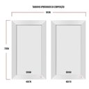 Ver imagem 3 de 2 QUADRO DECORATIVO SALA LAVABO COZINHA ÁREA LAZER PINTURA RESINADA PRETO