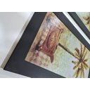 Ver imagem 2 de 2 QUADRO DECORATIVO SALA LAVABO COZINHA ÁREA LAZER PINTURA RESINADA PRETO